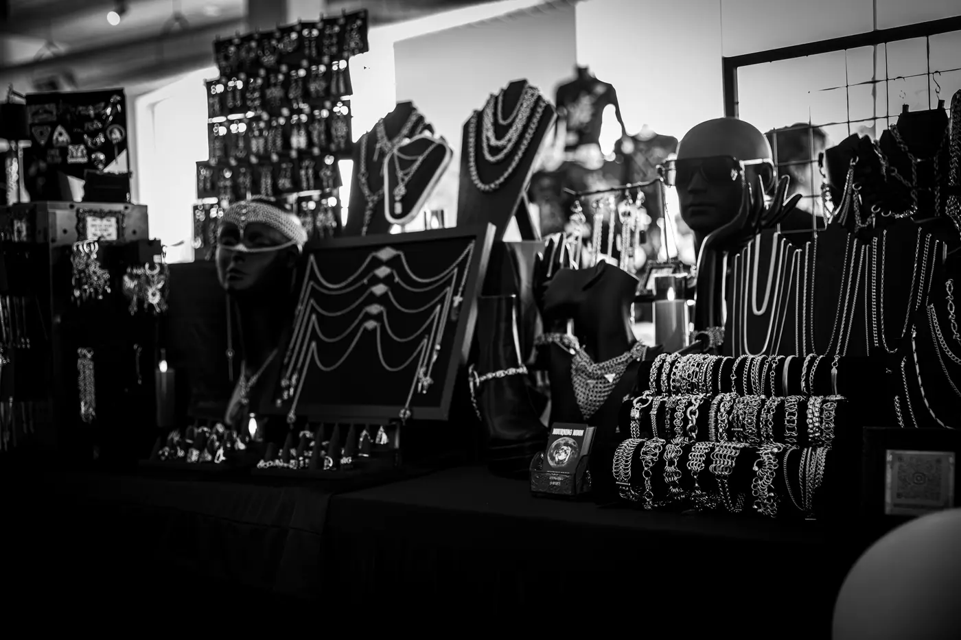 Mourning Moon vendor display.